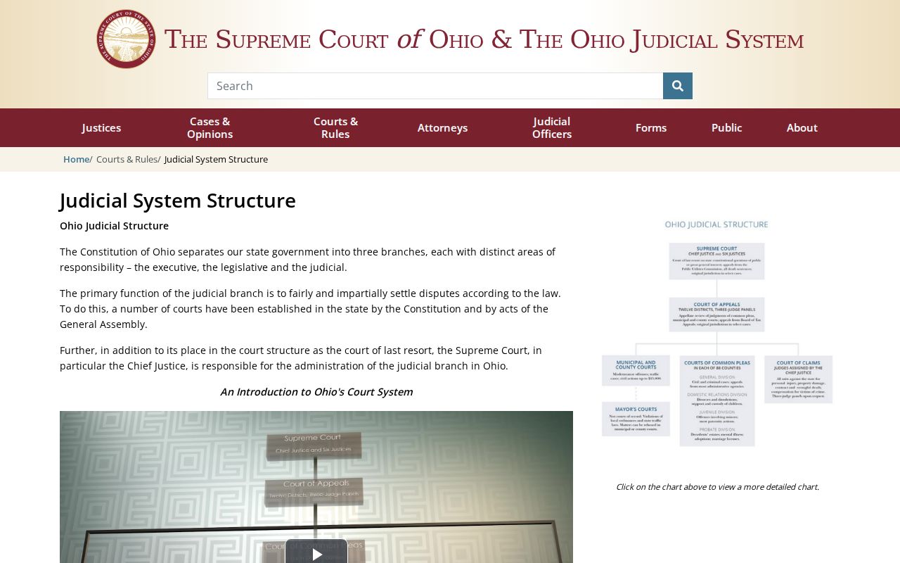 Guernsey County docket search within the Ohio judicial system structure