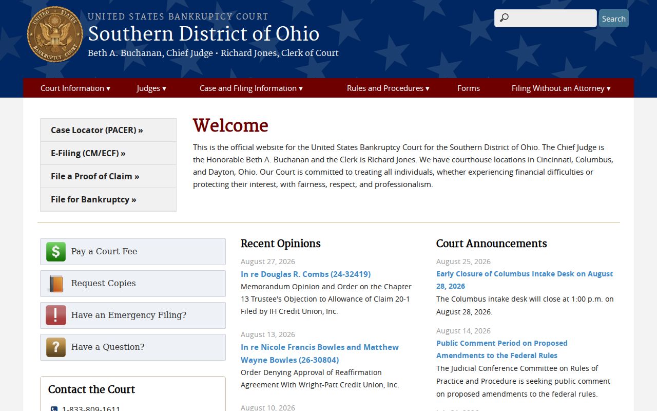 Guernsey County court docket federal bankruptcy court reference